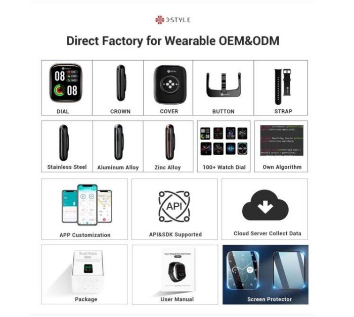 ODM/OEM/White Label Smart Watch